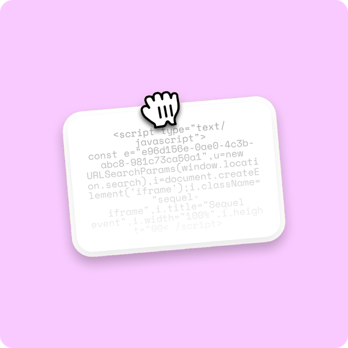 Simple embed code