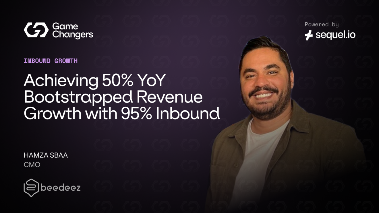 Achieving 50% YoY Bootstrapped Revenue Growth with 95% Inbound