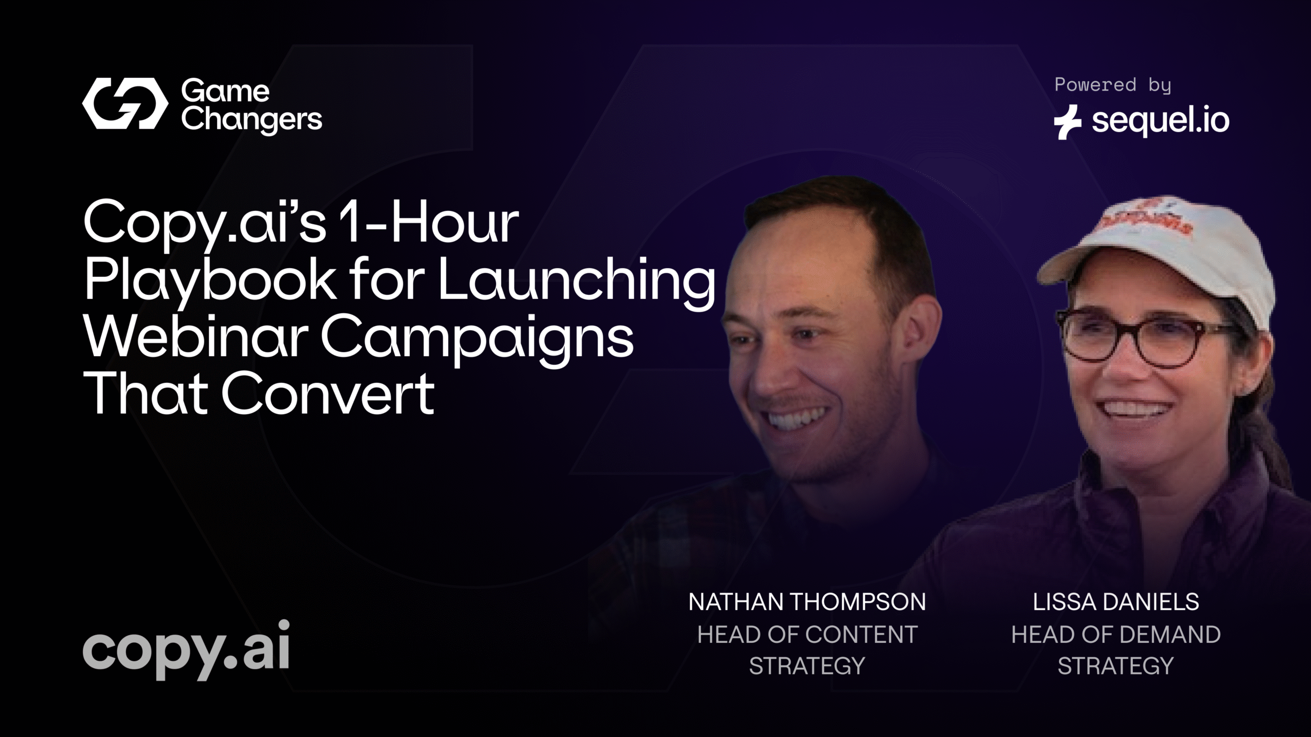 Copy.ai’s 1-Hour Playbook for Launching Webinar Campaigns That Convert