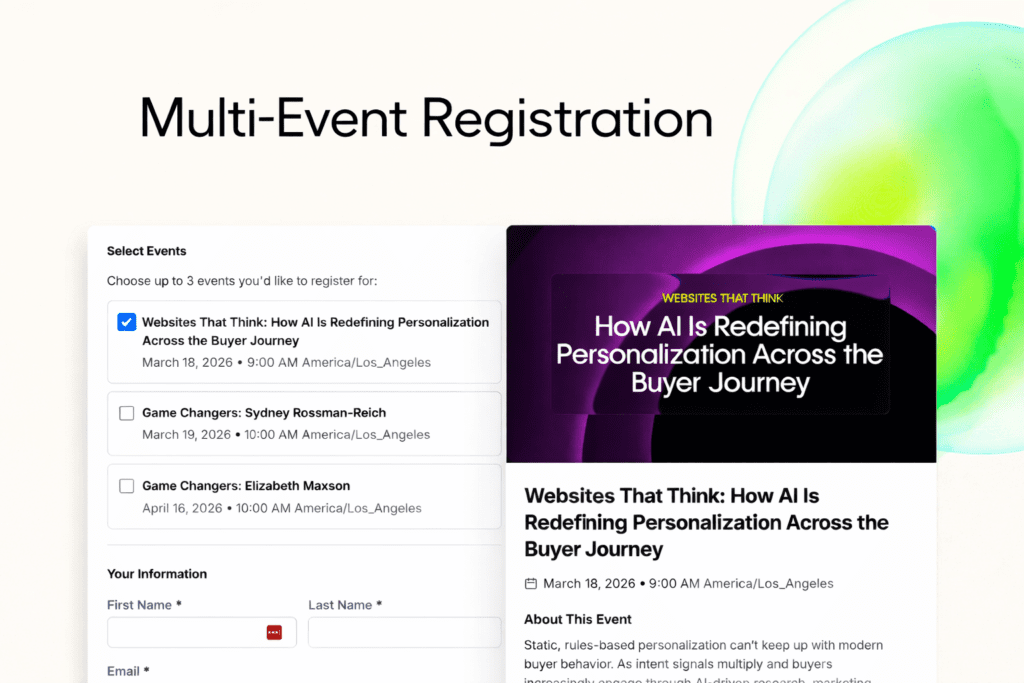 Multi Event Registration Featured Image