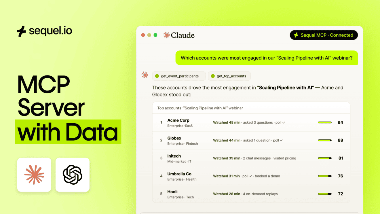 Sequel MCP Server – Now With Data